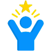 Japanese symbol for "バ" in graphics.